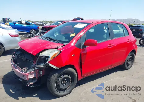 2011 Toyota Yaris z USA, uszkodzony, nr VIN JTDKT4K38B5332157